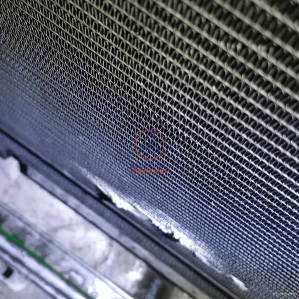 airradiator berkurang