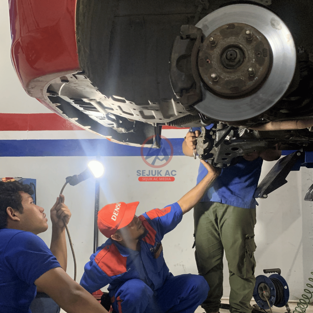 perawatan kaki kaki mobil