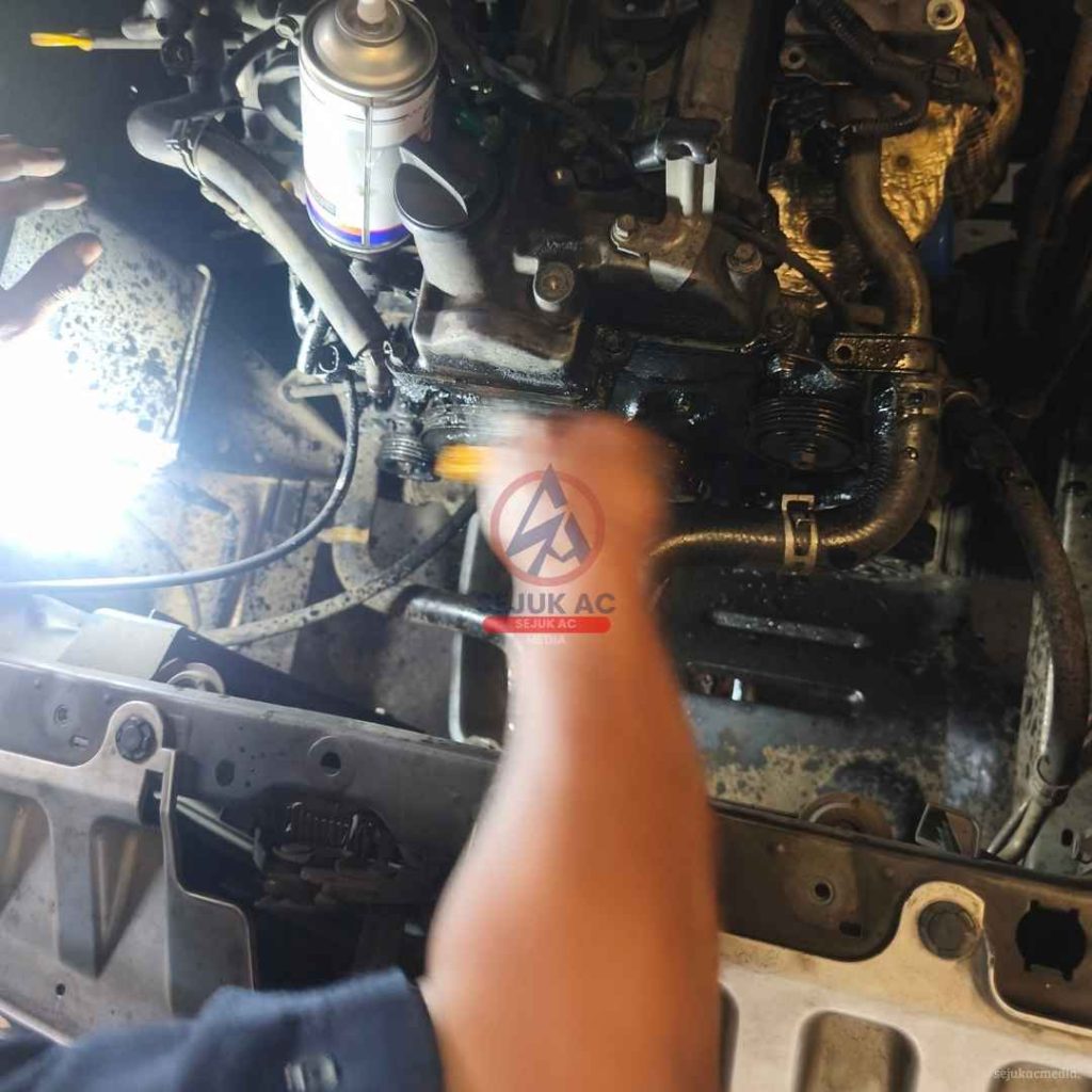 fan belt mobil bunyi